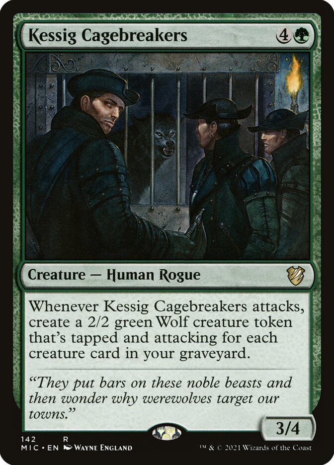 Kessig Cagebreakers 142/38 (Commander: Innistrad: Midnight Hunt)  | Good Games Modbury