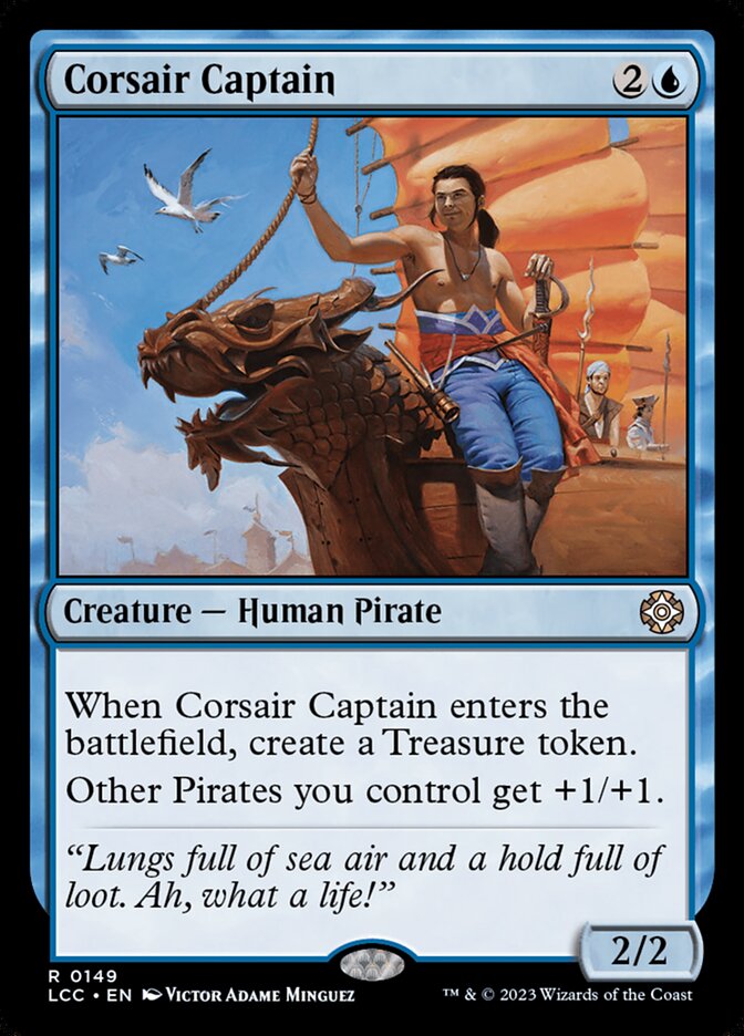 Corsair Captain 149 (Commander: The Lost Caverns of Ixalan)  | Good Games Modbury