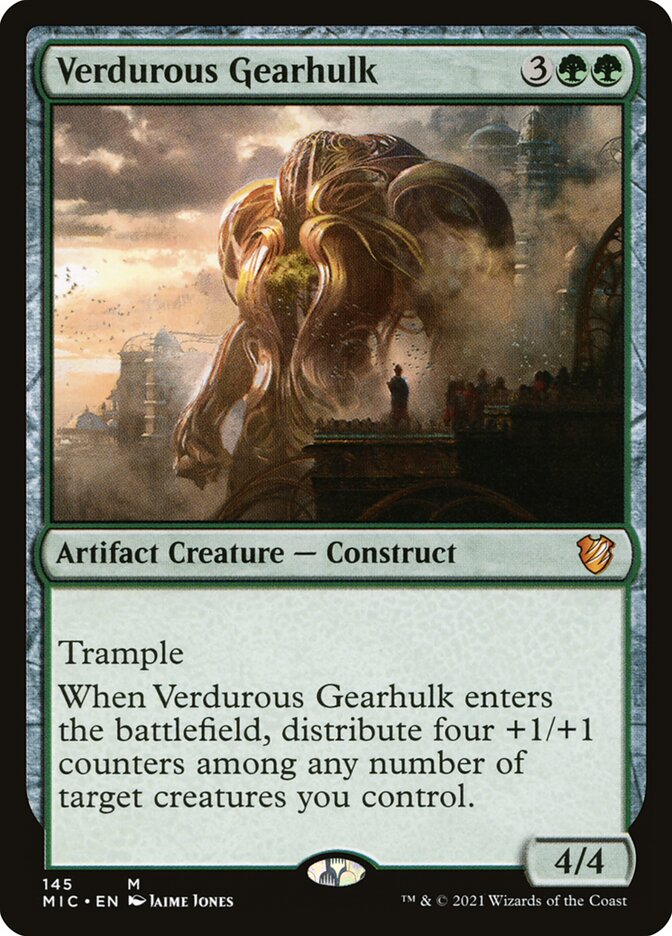 Verdurous Gearhulk 145 (Commander: Innistrad: Midnight Hunt)  | Good Games Modbury