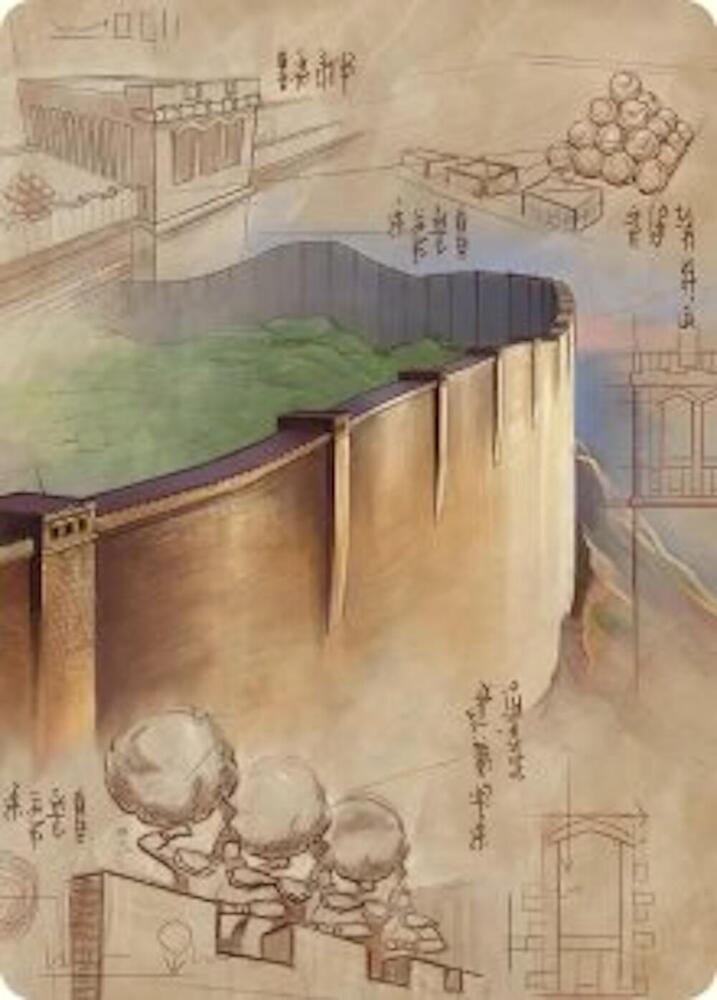 The Walls of Ba Sing Se Art Card 38 (Art Series: Avatar: The Last Airbender)  | Good Games Modbury