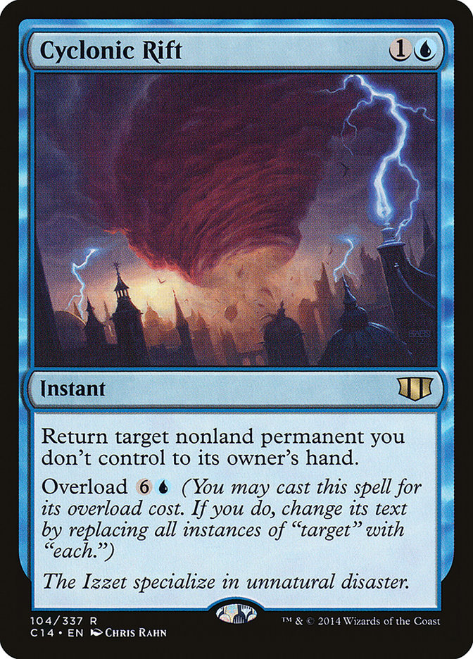 Cyclonic Rift 104/337 (Commander 2014)  | Good Games Modbury