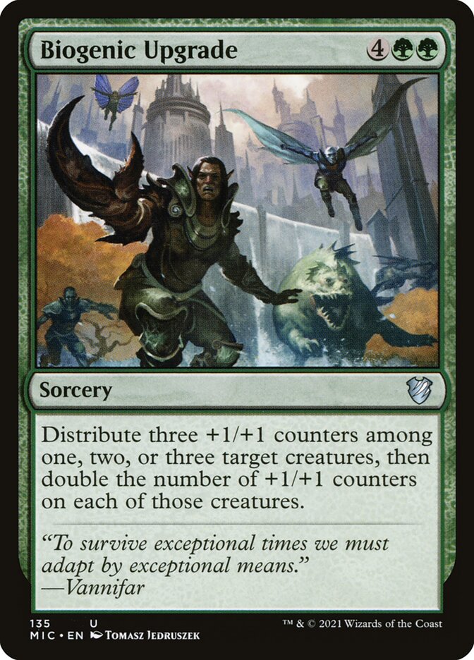 Biogenic Upgrade 135/38 (Commander: Innistrad: Midnight Hunt)  | Good Games Modbury