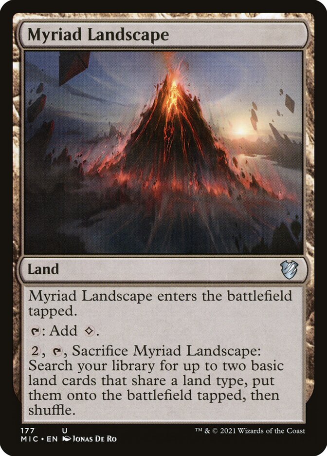 Myriad Landscape 177/38 (Commander: Innistrad: Midnight Hunt)  | Good Games Modbury