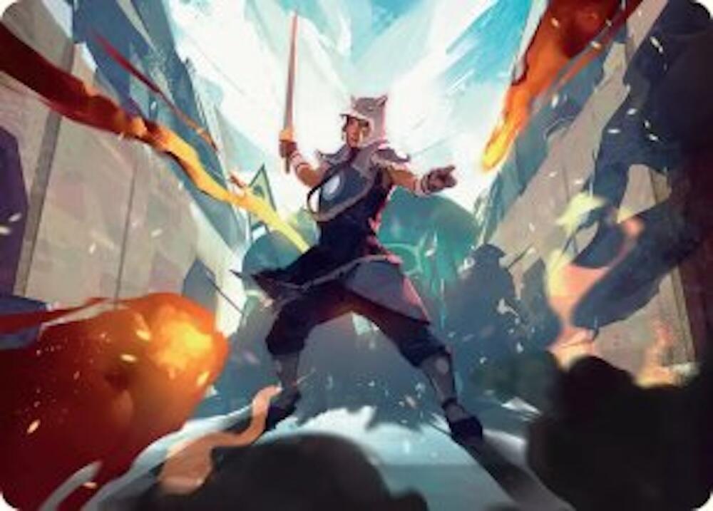 Sokka Tenacious Tactician Art Card 23 (Art Series: Avatar: The Last Airbender)  | Good Games Modbury
