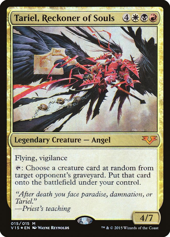 Tariel, Reckoner of Souls 15/15 (From the Vault: Angels)  - Foil | Good Games Modbury