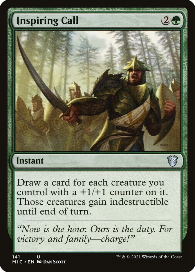Inspiring Call 141/38 (Commander: Innistrad: Midnight Hunt)  | Good Games Modbury