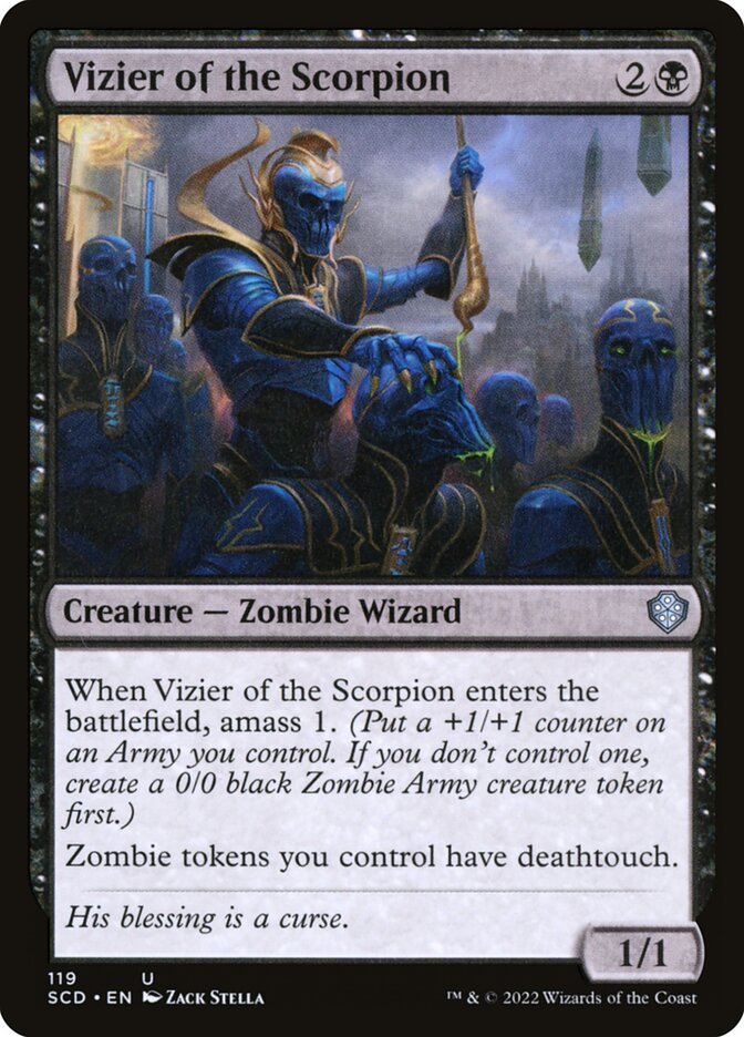 Vizier of the Scorpion 119/352 (Starter Commander Decks)  | Good Games Modbury