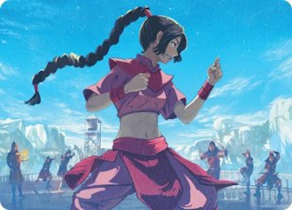 Ty Lee Chi Blocker Art Card 5 (Art Series: Avatar: The Last Airbender)  | Good Games Modbury
