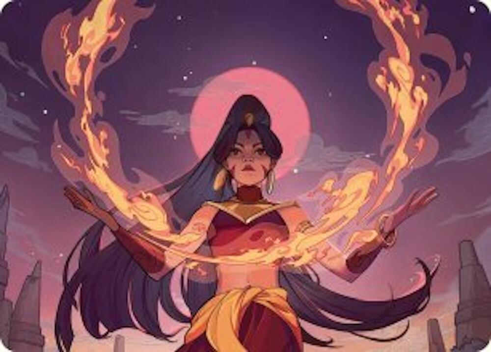 Firebending Student Art Card 44 (Art Series: Avatar: The Last Airbender)  | Good Games Modbury