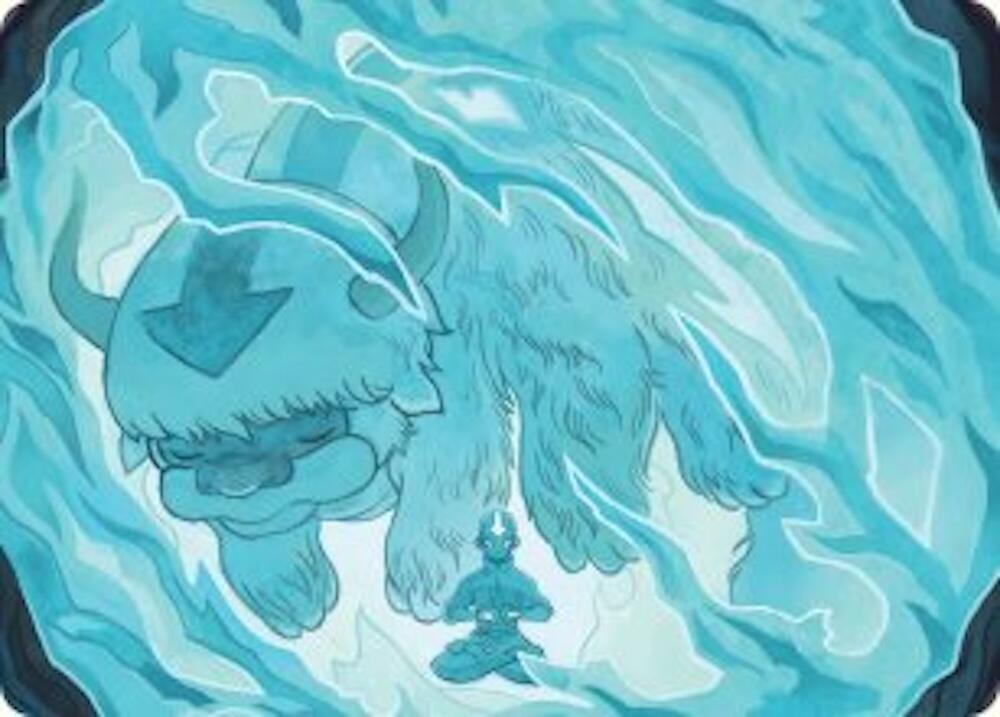 Aangs Iceberg 2 Art Card 40 (Art Series: Avatar: The Last Airbender)  | Good Games Modbury