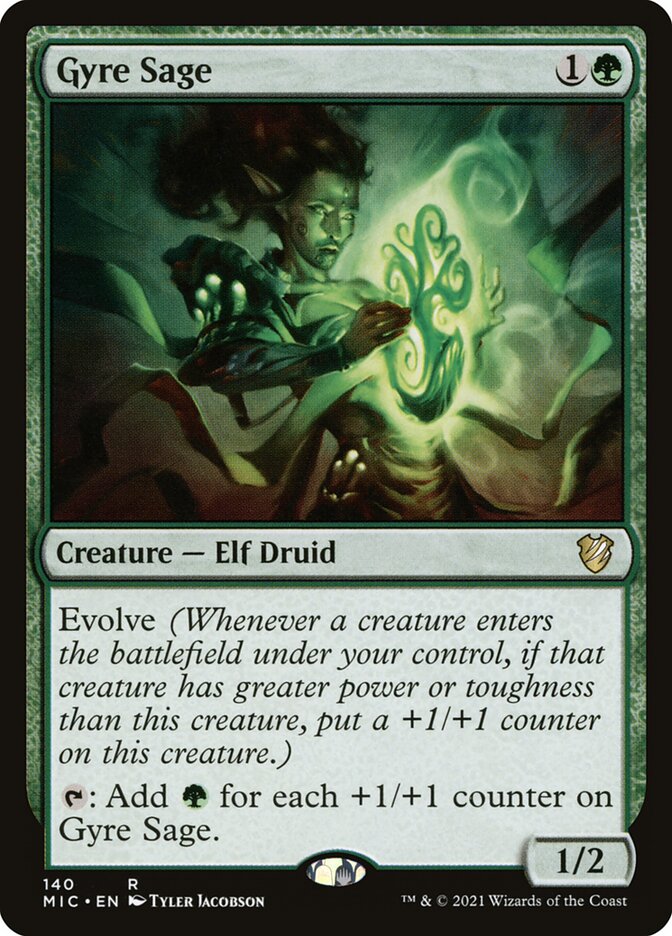 Gyre Sage 140/38 (Commander: Innistrad: Midnight Hunt)  | Good Games Modbury