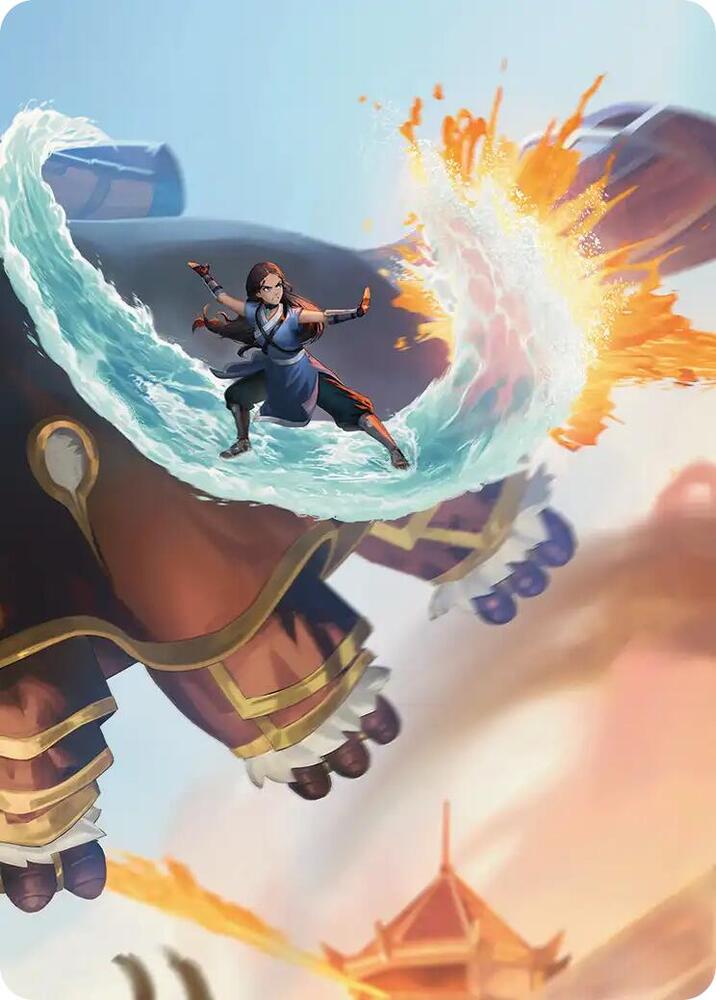 Kataras Reversal Art Card  (Art Series: Avatar: The Last Airbender)  | Good Games Modbury