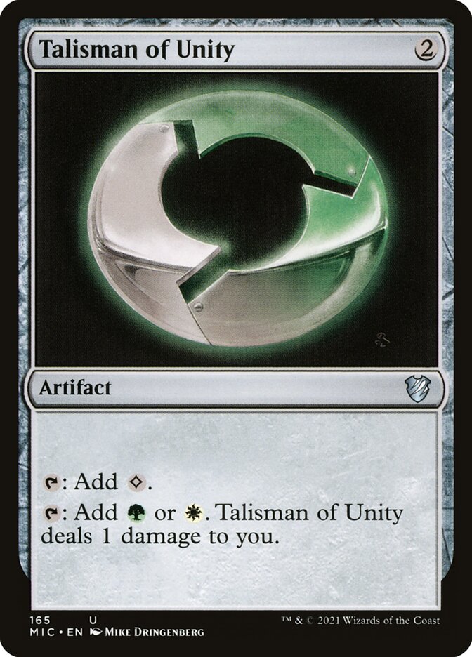 Talisman of Unity 165/38 (Commander: Innistrad: Midnight Hunt)  | Good Games Modbury