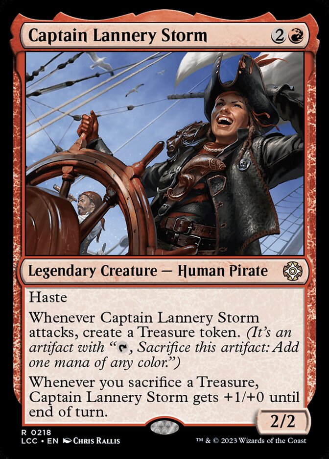 Captain Lannery Storm 218/370 (Commander: The Lost Caverns of Ixalan)  | Good Games Modbury