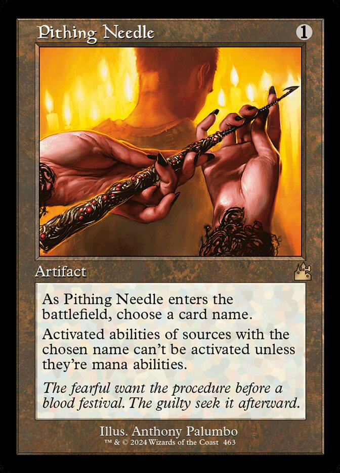 Pithing Needle 463 (Ravnica Remastered)  - Retro | Good Games Modbury
