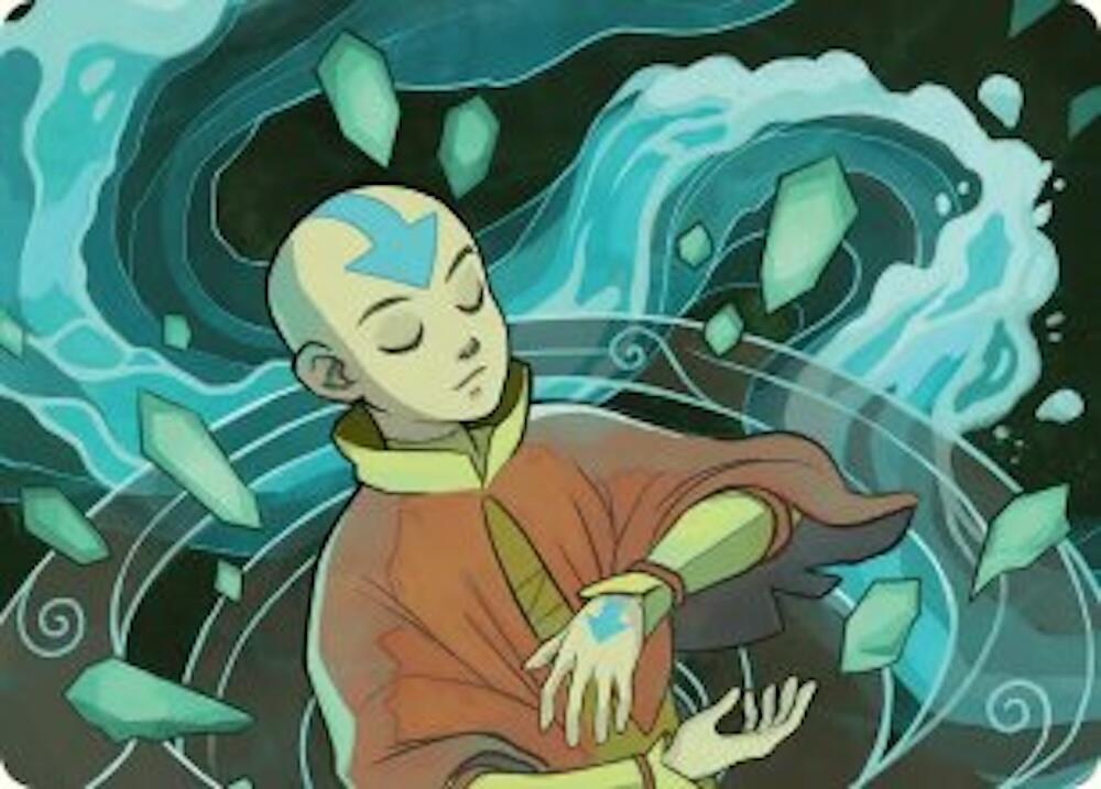 Aang at the Crossroads Art Card 45 (Art Series: Avatar: The Last Airbender)  | Good Games Modbury