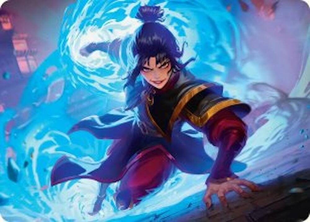 Fire Lord Azula Art Card 21 (Art Series: Avatar: The Last Airbender)  | Good Games Modbury