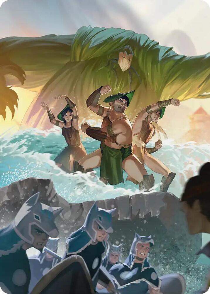 Swampbenders Art Card  (Art Series: Avatar: The Last Airbender)  | Good Games Modbury