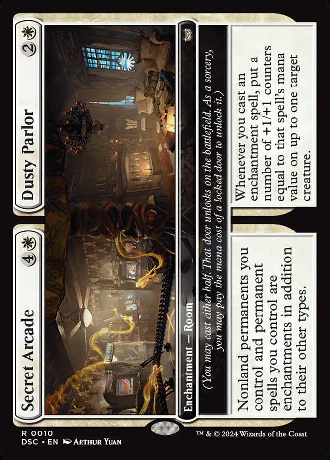 Secret Arcade // Dusty Parlor 10 (Commander: Duskmourn: House of Horror)  | Good Games Modbury