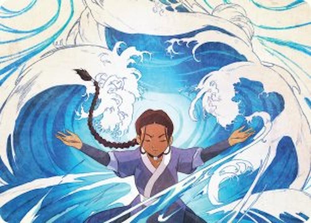 Katara Water Tribes Hope Art Card 48 (Art Series: Avatar: The Last Airbender)  | Good Games Modbury