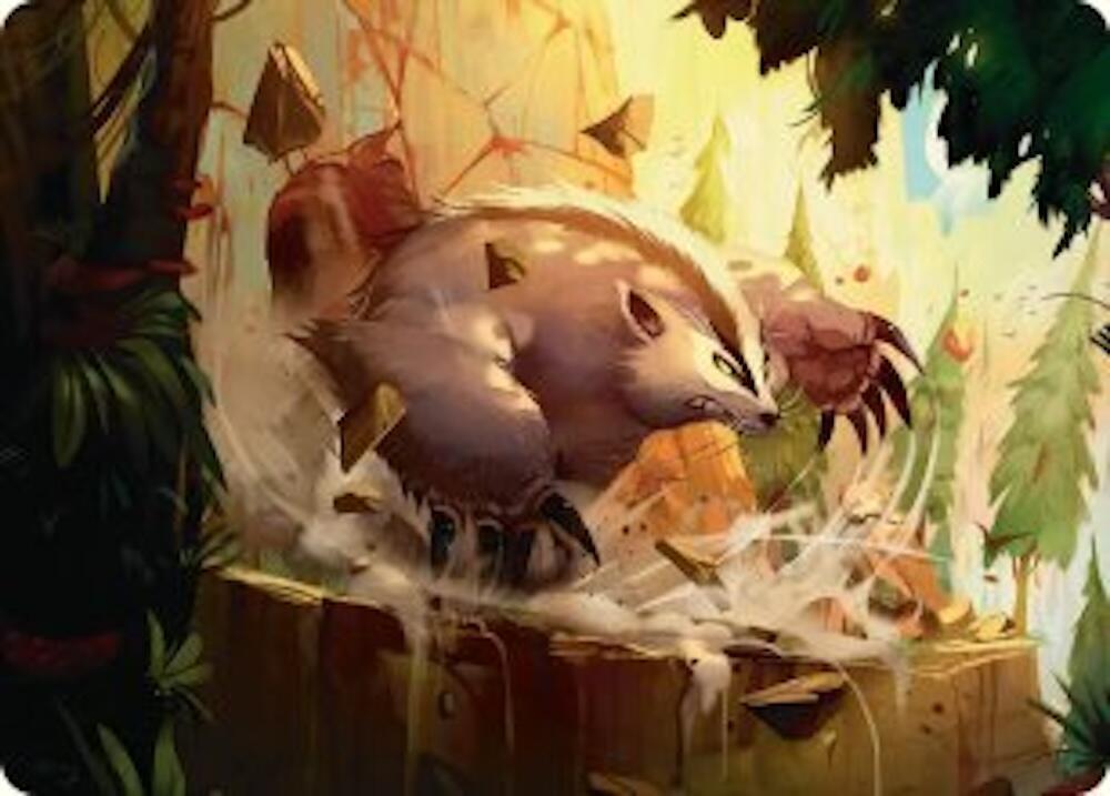 Badgermole Art Card 12 (Art Series: Avatar: The Last Airbender)  | Good Games Modbury