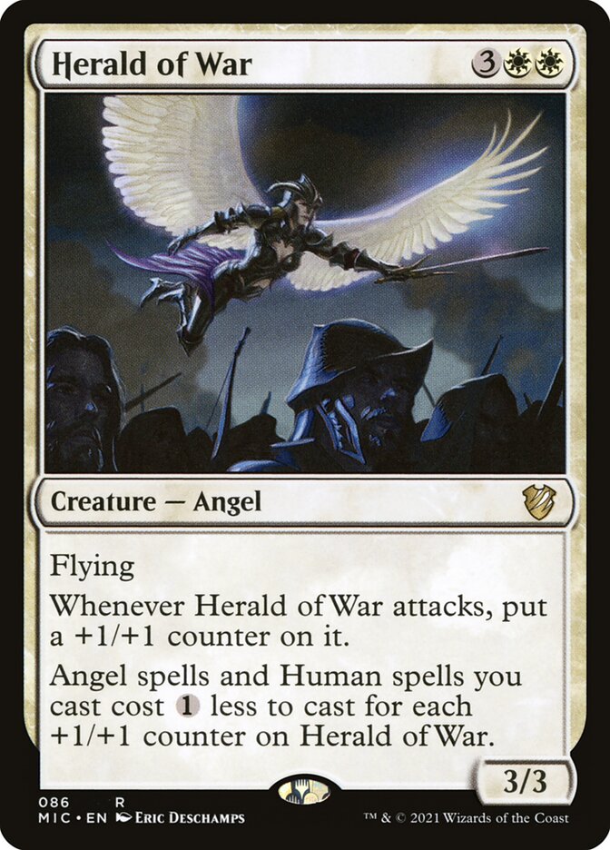 Herald of War 86 (Commander: Innistrad: Midnight Hunt)  | Good Games Modbury