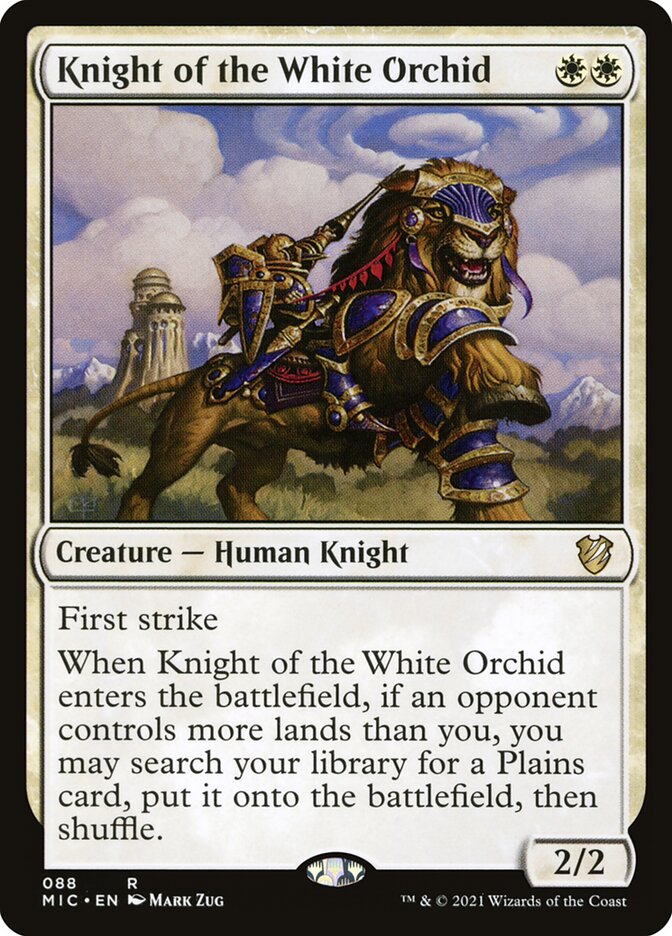 Knight of the White Orchid 88/38 (Commander: Innistrad: Midnight Hunt)  | Good Games Modbury