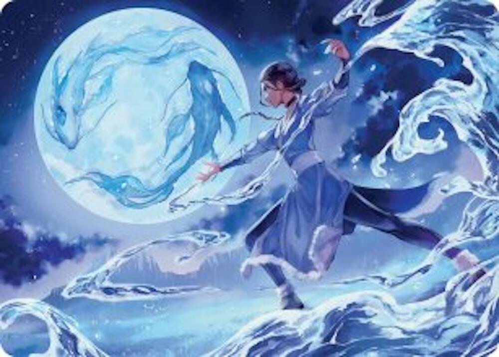 Waterbender Ascension Art Card 6 (Art Series: Avatar: The Last Airbender)  | Good Games Modbury