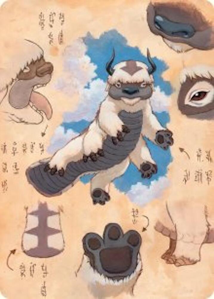 Appa Steadfast Guardian Art Card 32 (Art Series: Avatar: The Last Airbender)  | Good Games Modbury