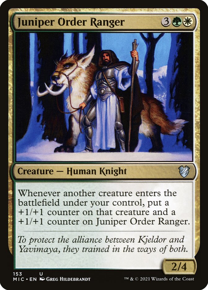 Juniper Order Ranger 153/38 (Commander: Innistrad: Midnight Hunt)  | Good Games Modbury