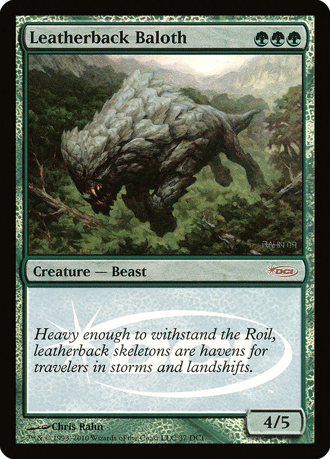 Leatherback Baloth 37/79 (WPN & Gateway Promos)  - Foil | Good Games Modbury