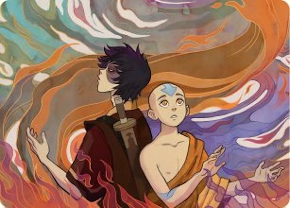Fated Firepower Art Card 43 (Art Series: Avatar: The Last Airbender)  | Good Games Modbury