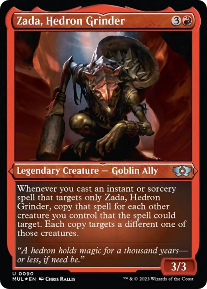Zada, Hedron Grinder 90 (March of the Machine: Multiverse Legends)  - Etched Foil | Good Games Modbury