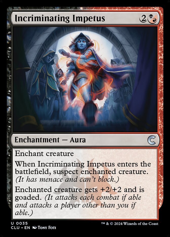 Incriminating Impetus 35/284 (Ravnica: Clue Edition)  | Good Games Modbury