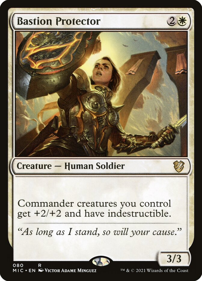 Bastion Protector 80/38 (Commander: Innistrad: Midnight Hunt)  | Good Games Modbury