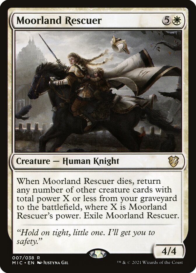 Moorland Rescuer 7/38 (Commander: Innistrad: Midnight Hunt)  | Good Games Modbury