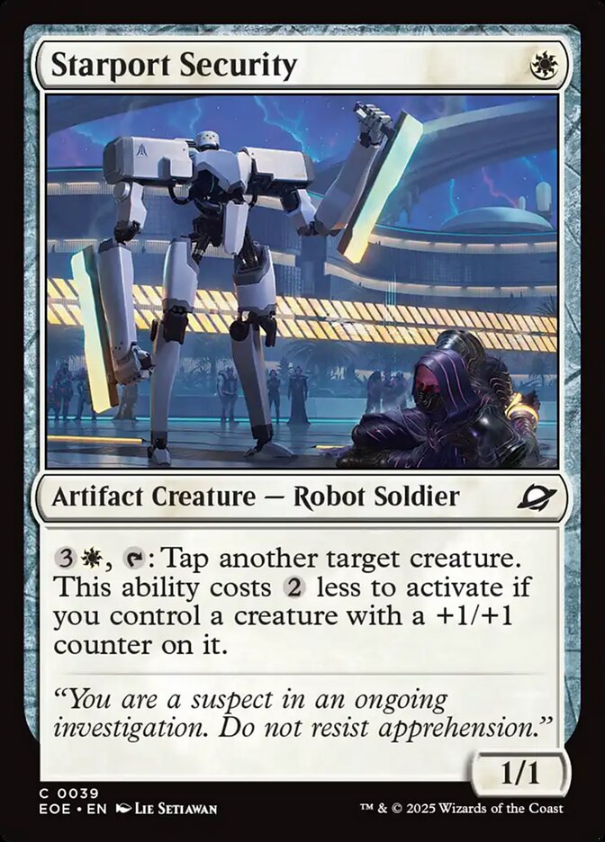 Starport Security 39 (Edge of Eternities)  - Foil | Good Games Modbury