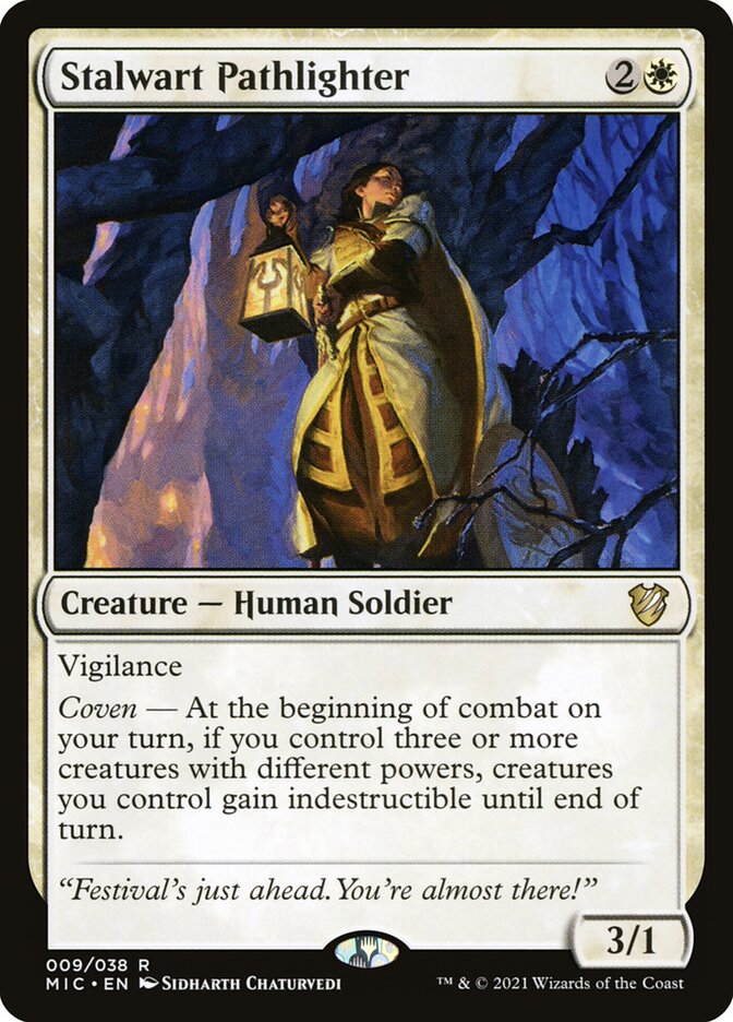 Stalwart Pathlighter 9/38 (Commander: Innistrad: Midnight Hunt)  | Good Games Modbury