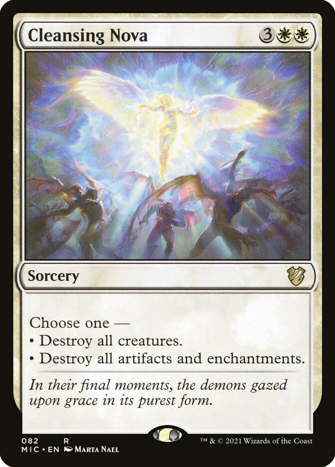 Cleansing Nova 82/38 (Commander: Innistrad: Midnight Hunt)  | Good Games Modbury