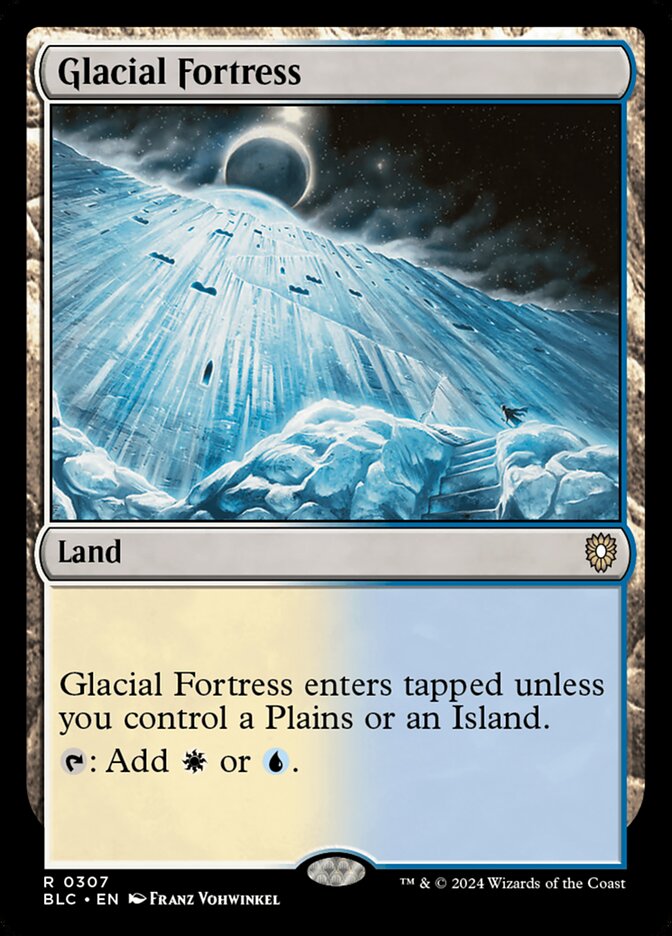 Glacial Fortress 307 (Commander: Bloomburrow)  | Good Games Modbury