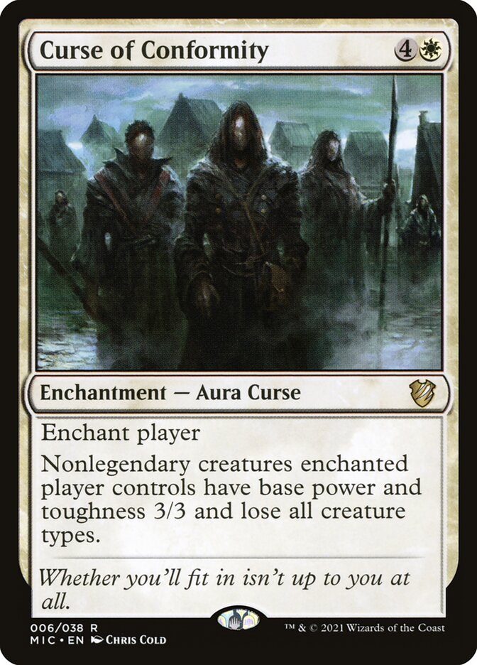 Curse of Conformity 6 (Commander: Innistrad: Midnight Hunt)  | Good Games Modbury