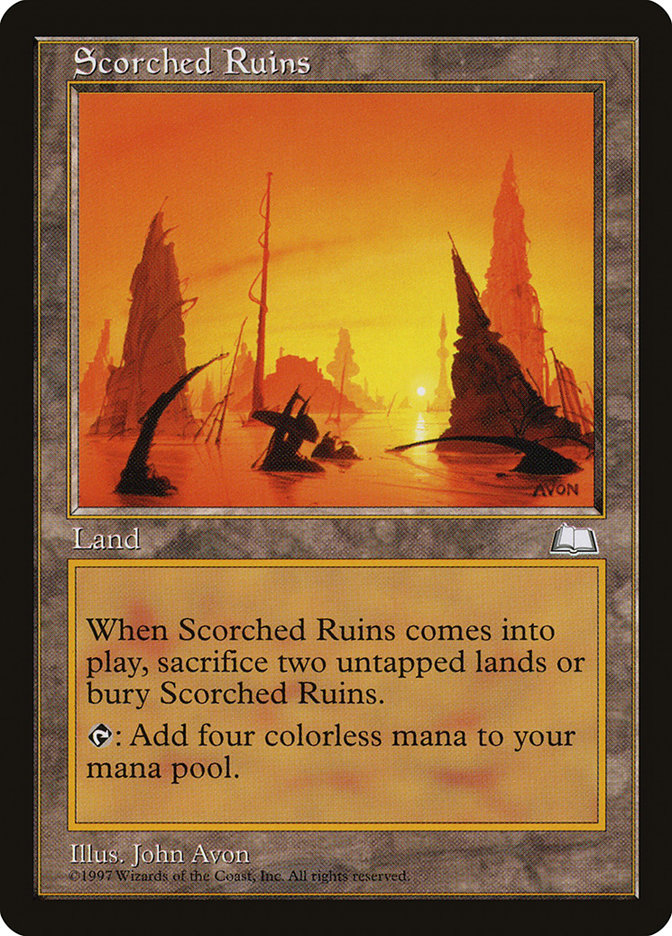 Scorched Ruins 166/167 (Weatherlight)  | Good Games Modbury