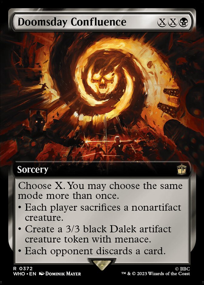 Doomsday Confluence 372/331 (Universes Beyond: Doctor Who)  - Extended Art | Good Games Modbury