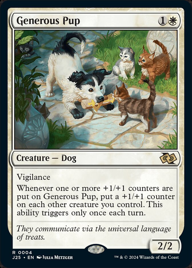 Generous Pup 4 (Foundations Jumpstart)  | Good Games Modbury