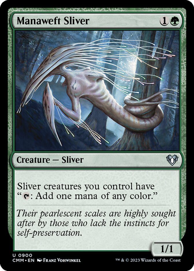 Manaweft Sliver 900/451 (Commander Masters)  | Good Games Modbury