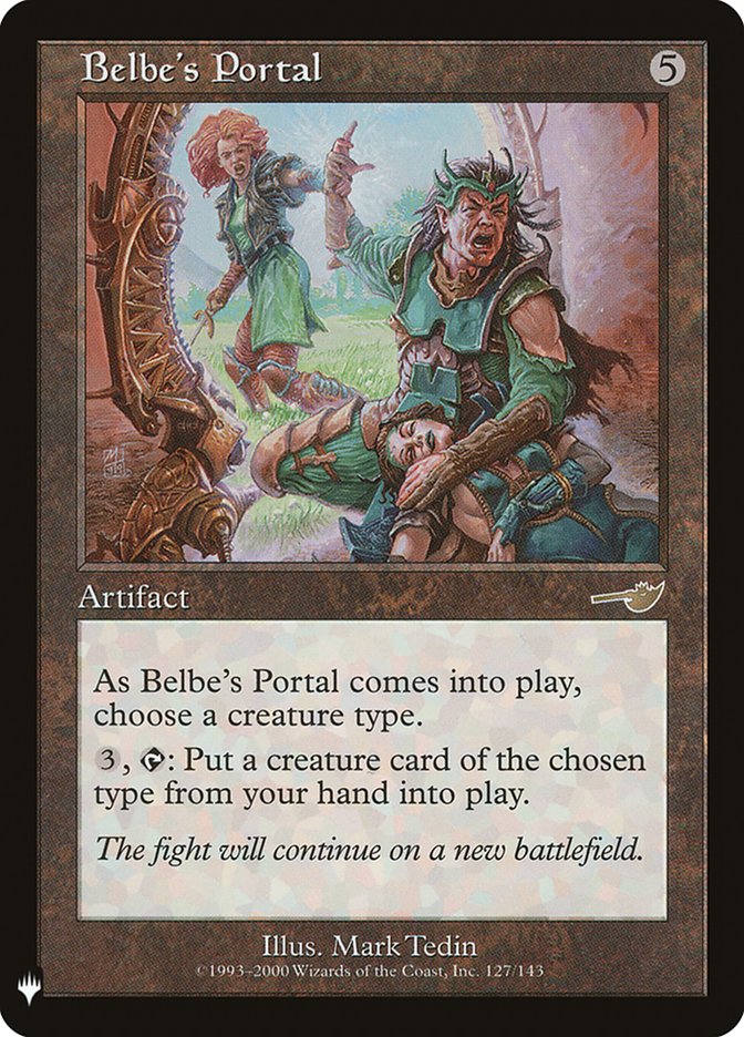 Belbe's Portal NEM-127/5075 (The List Reprints)  | Good Games Modbury