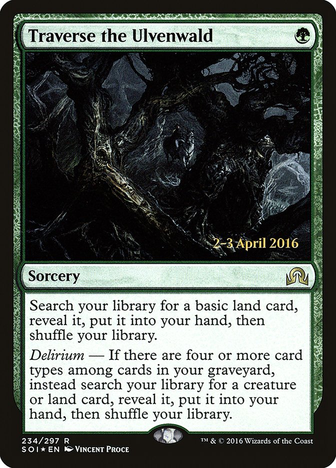 Traverse the Ulvenwald 234s/89 (Prerelease Cards)  - Foil | Good Games Modbury