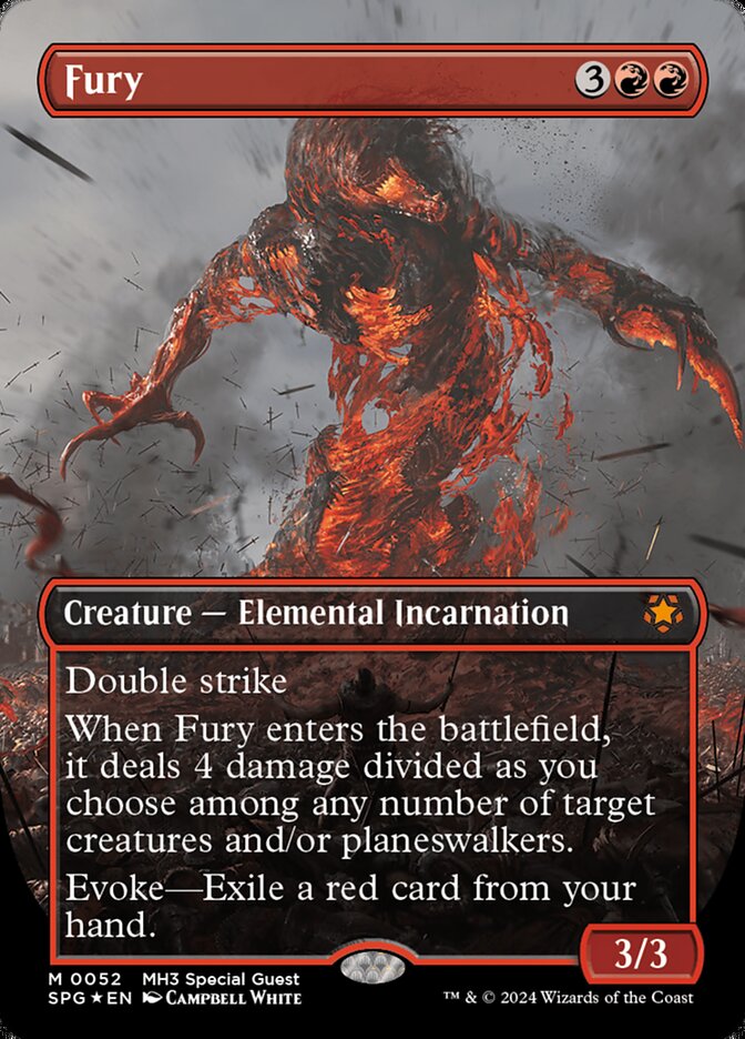 Fury 52/0 (Special Guests)  - Borderless Textured Foil | Good Games Modbury