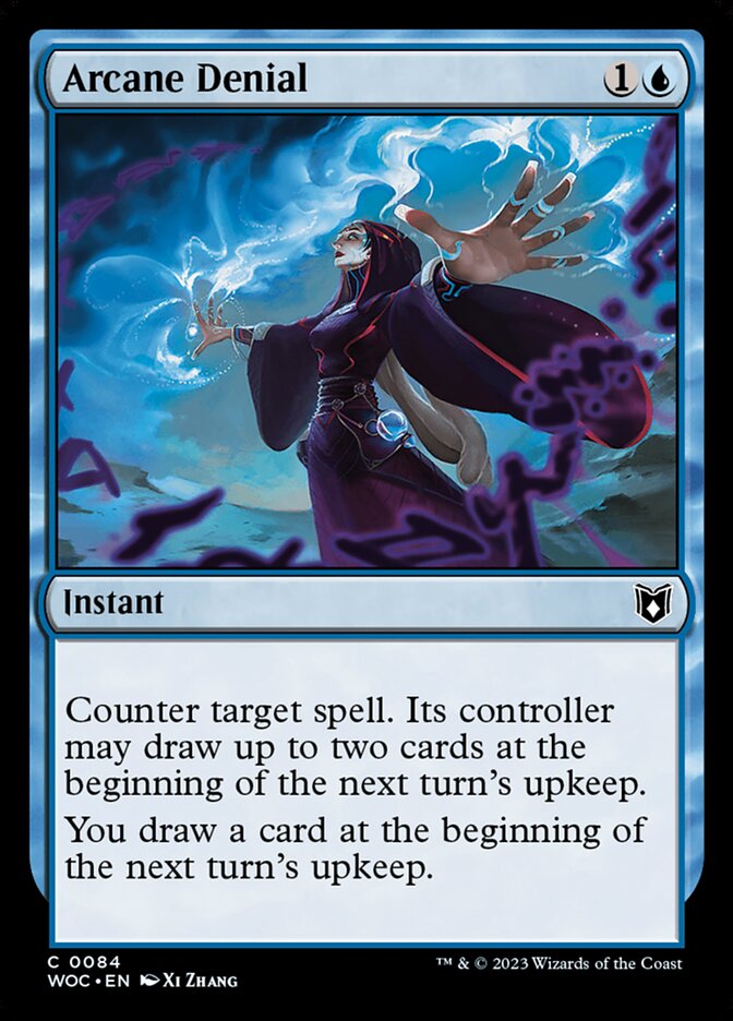 Arcane Denial 84/173 (Commander: Wilds of Eldraine)  | Good Games Modbury