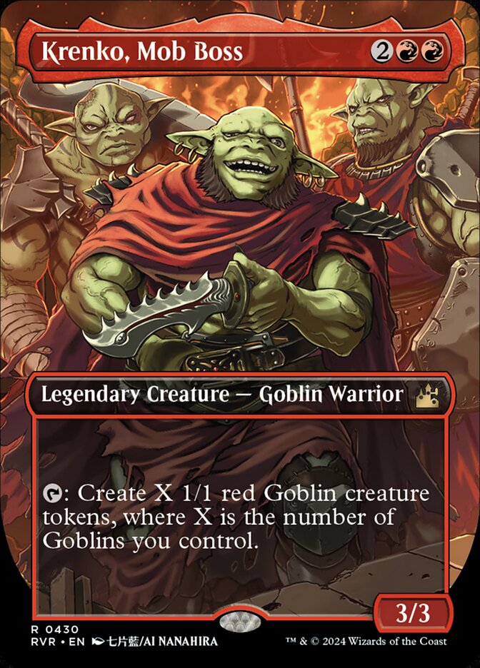 Krenko, Mob Boss 430/291 (Ravnica Remastered)  - Foil | Good Games Modbury